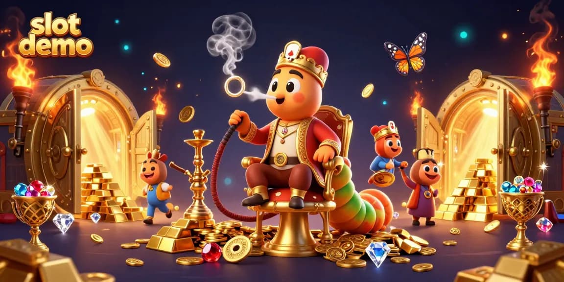 Play engaging slot demo games featuring unique characters and vibrant casino elements.