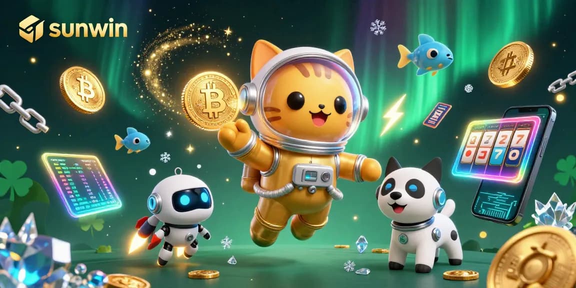 Engage with sunwin, the innovative gaming platform, featuring thrilling 3D casino elements in a vibrant galaxy.