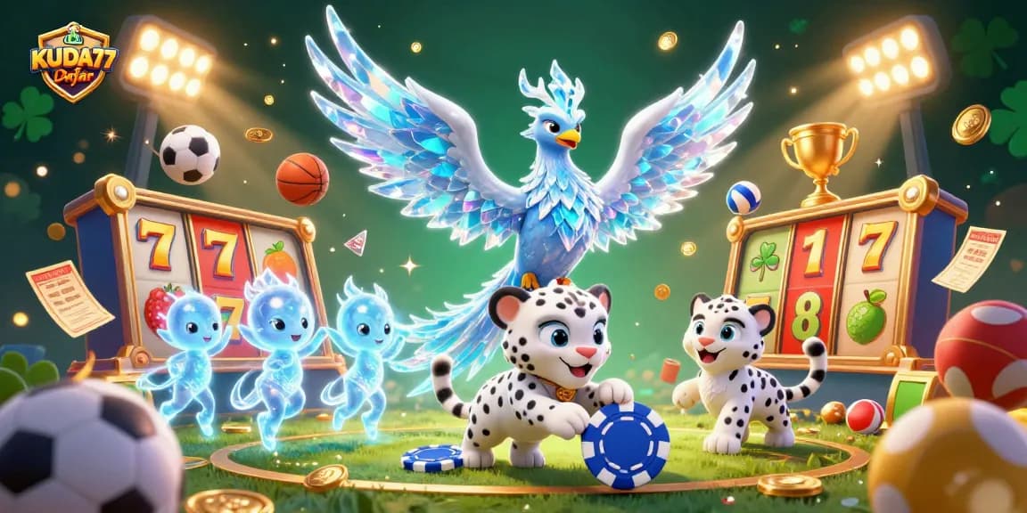 Menangkan lebih banyak dengan KUDA77 Daftar menggunakan slot dan simbol keberuntungan yang menawan.