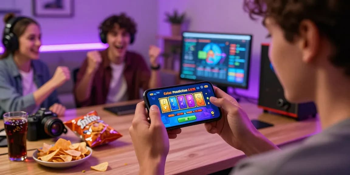 Exciting Jai Club gaming experience with smartphone app in a cozy atmosphere.