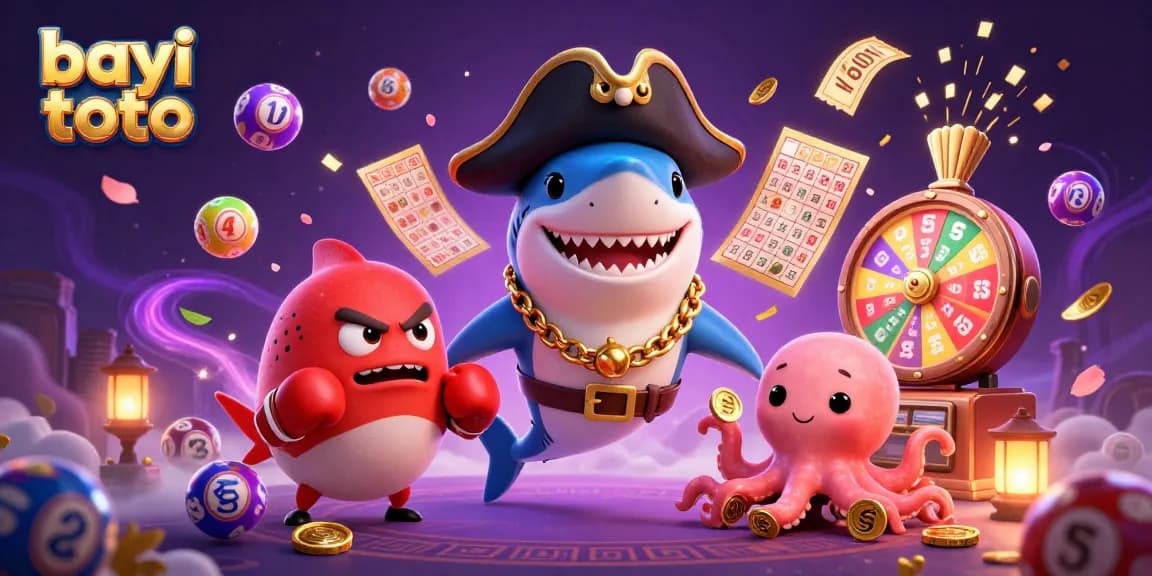Bayi toto captures the thrill of winning with vibrant colors, lively characters, and glamorous prizes.