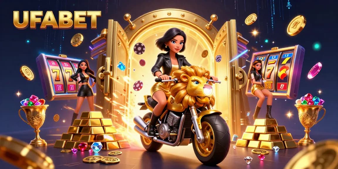 Experience thrilling wins with UFABET's vibrant online casino showcasing slot jackpots.
