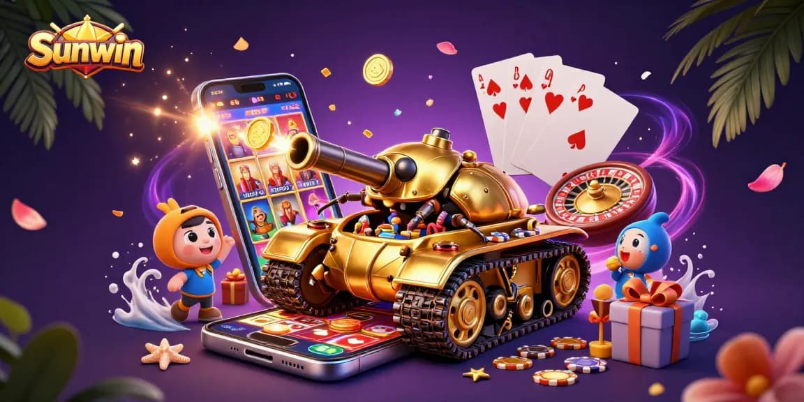 Experience the thrilling gameplay at Sunwin with immersive casino elements and vibrant visuals.