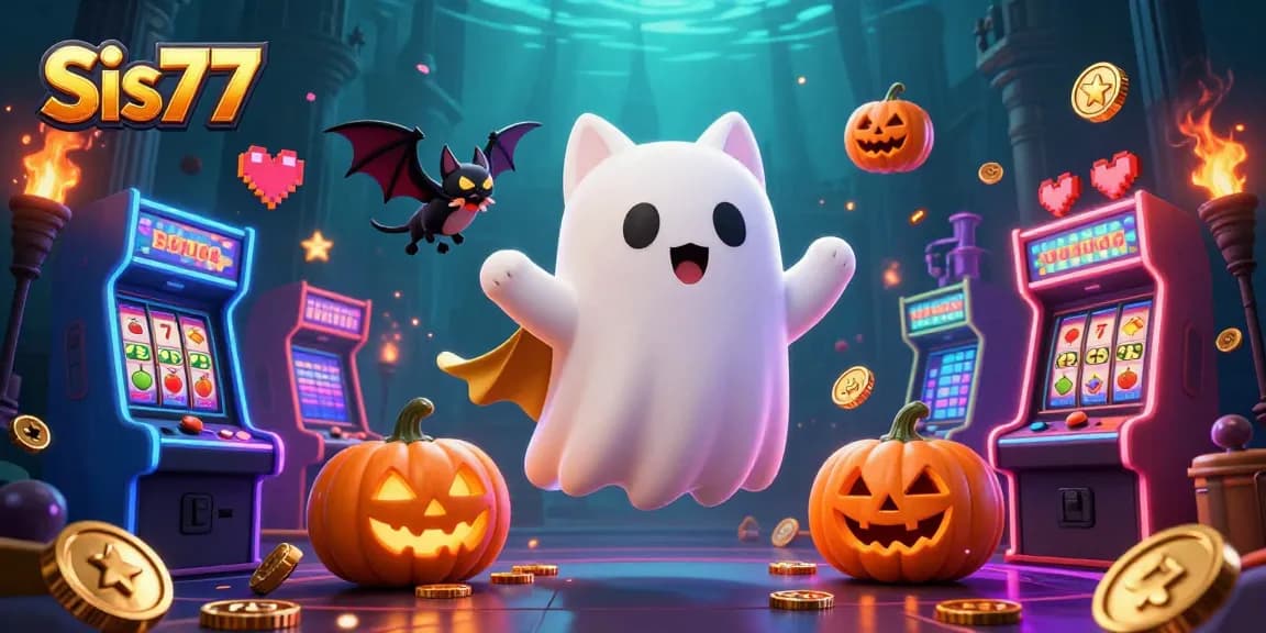 Sis77 menawarkan permainan slot terbaik dengan karakter lucu di kasino yang menakutkan.