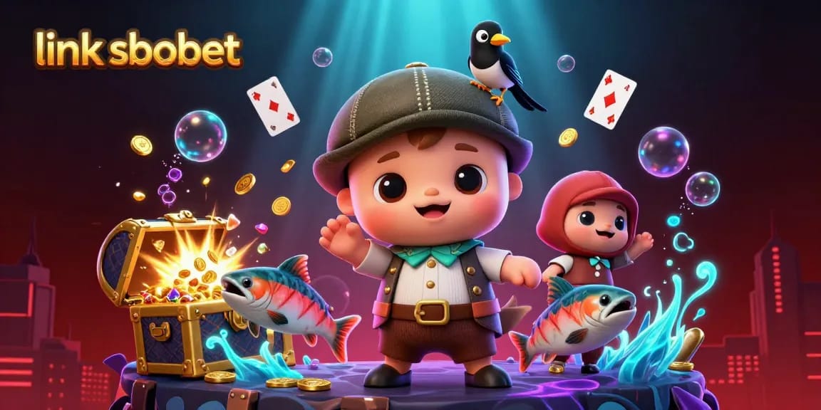 Engage in vibrant betting with link sbobet as Nessie and friends delight in dynamic casino treasures.
