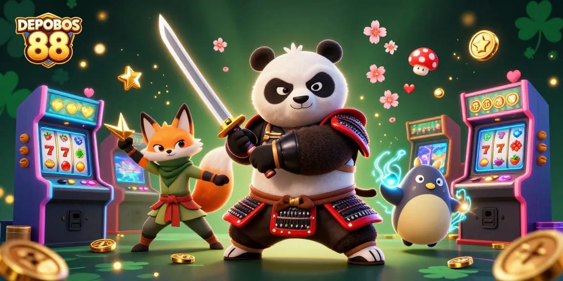Experience excitement at DEPOBOS 88 with samurai, ninja elements and slot excitement.