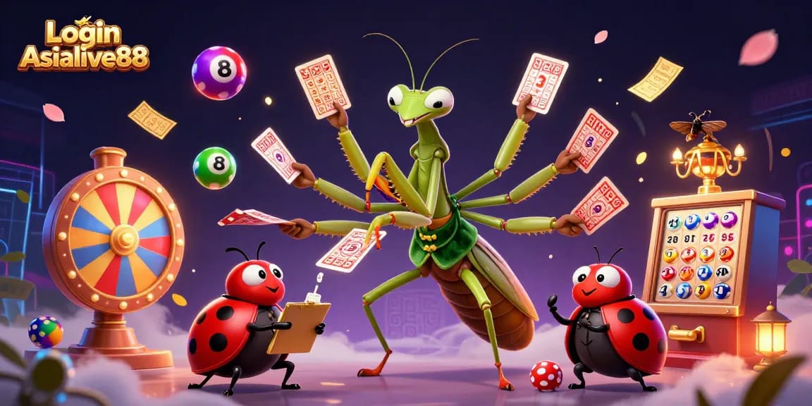 Experience thrilling gameplay with Login Asialive88 in a dynamic casino scene filled with excitement.