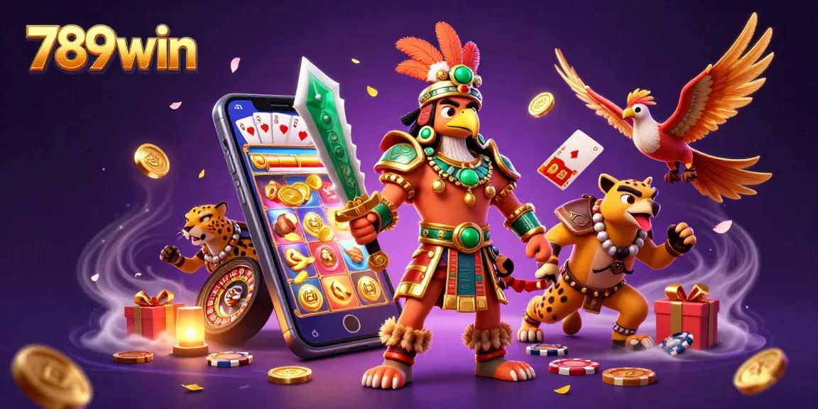 Engage with thrilling slot games at 789win with 3D warriors and interactive gaming elements.