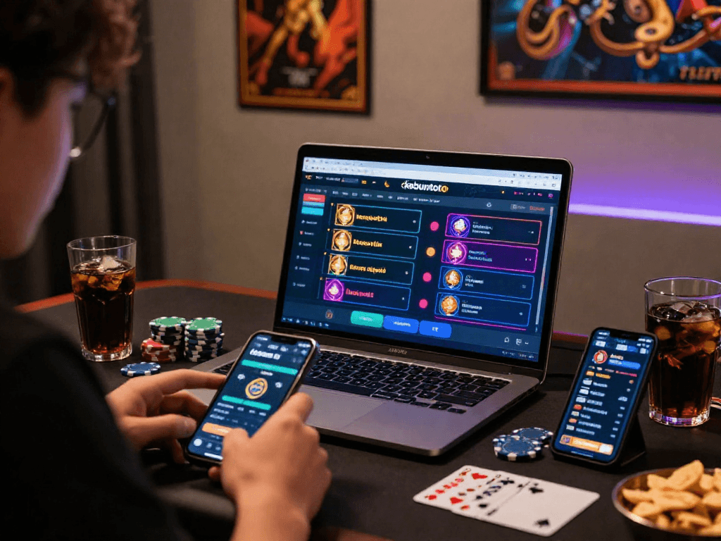 Exciting online betting scene showcasing kebuntoto interface and player engagement for an immersive gambling experience.