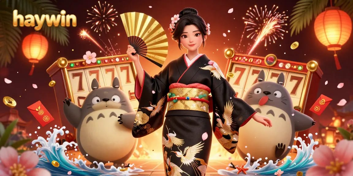 Experience exhilarating wins at haywin with vibrant casino action featuring slot reels and rich decorations.