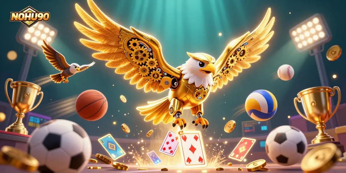 Engage in thrilling gaming adventures at NOHU90, featuring dynamic sports elements and vibrant action.