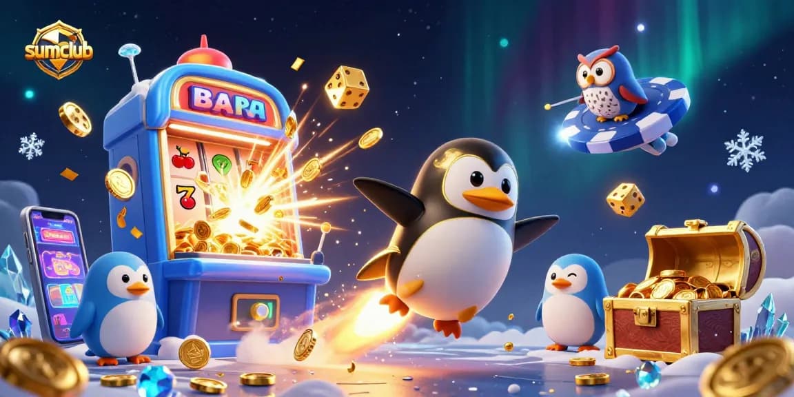 Experience thrilling gameplay and massive wins at Sumclub's vibrant digital casino adventure.