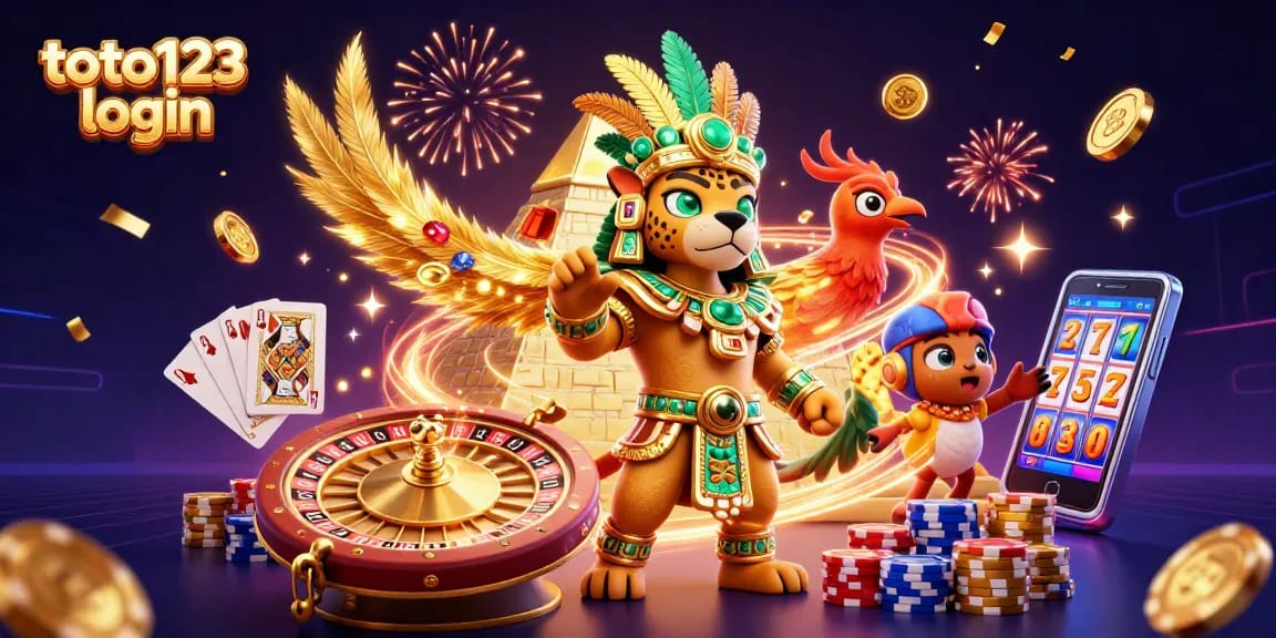 Win big with toto123 login and experience thrilling gameplay featuring rich casino elements and vibrant 3D art.