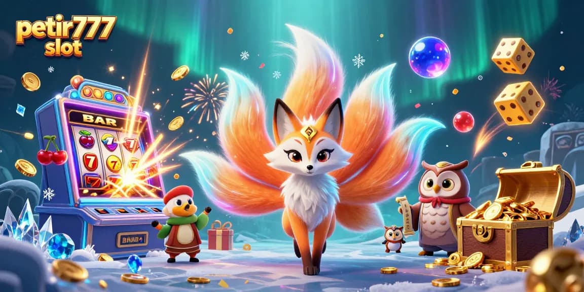 Experience petir777 slot with vibrant 3D characters amidst jackpot excitement.