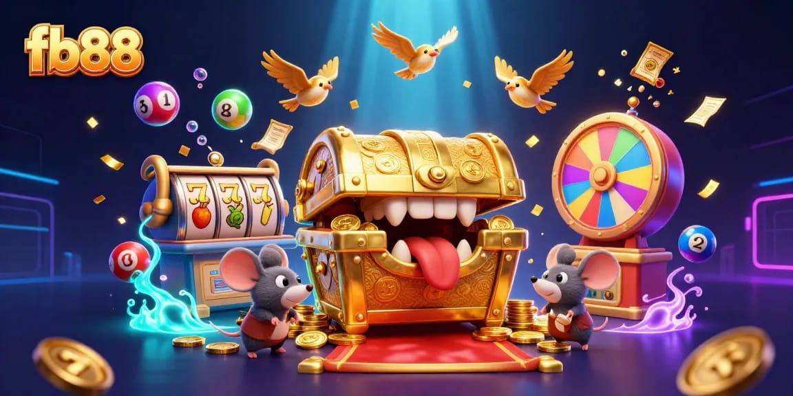 Engage with fb88's dynamic gaming universe featuring vibrant slots, lottery elements, and rich rewards.
