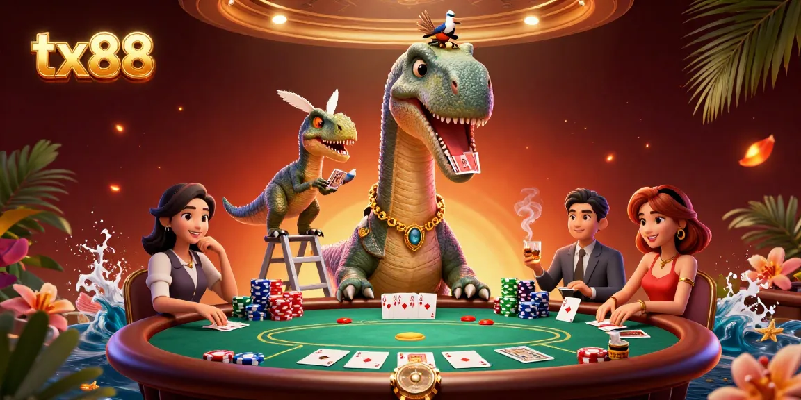 Experience thrilling moments at tx88 with a vibrant poker scene and dynamic characters!