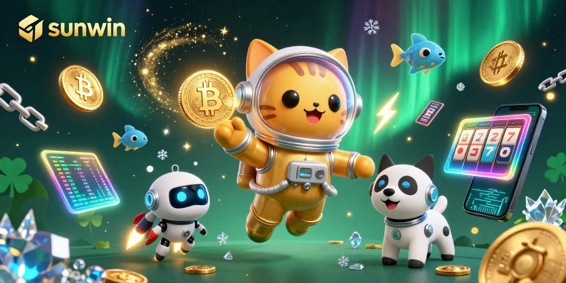Engage with sunwin, the innovative gaming platform, featuring thrilling 3D casino elements in a vibrant galaxy.