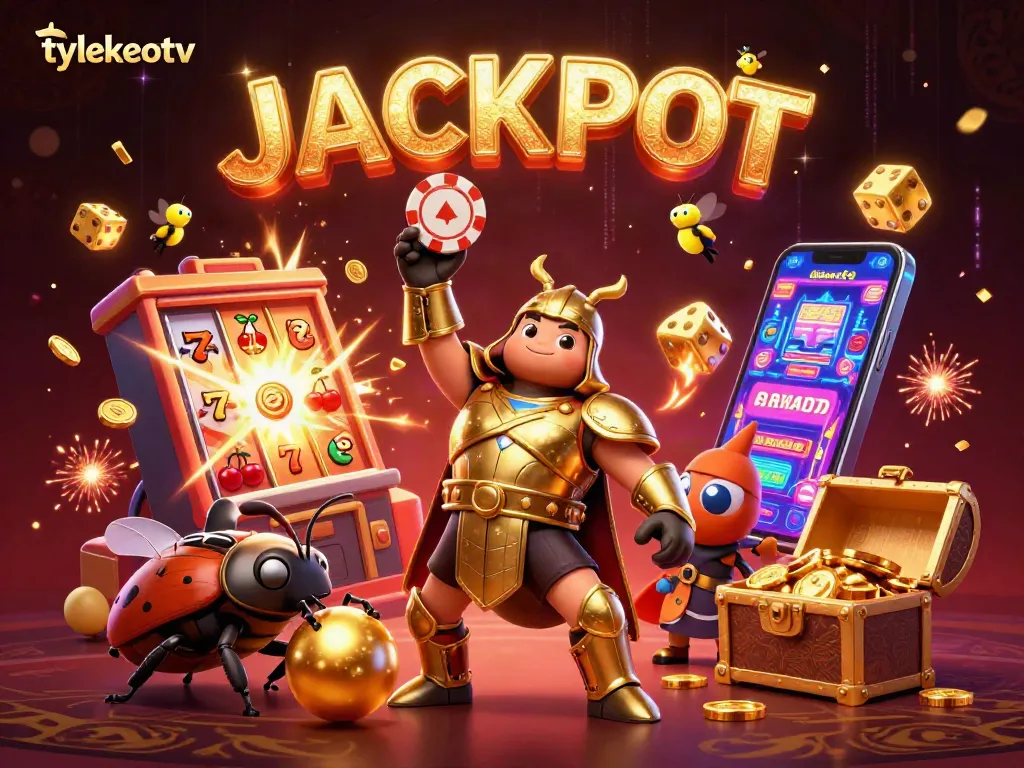 Engage in excitement as tylekeotv's beetle champions celebrate a casino jackpot victory!
