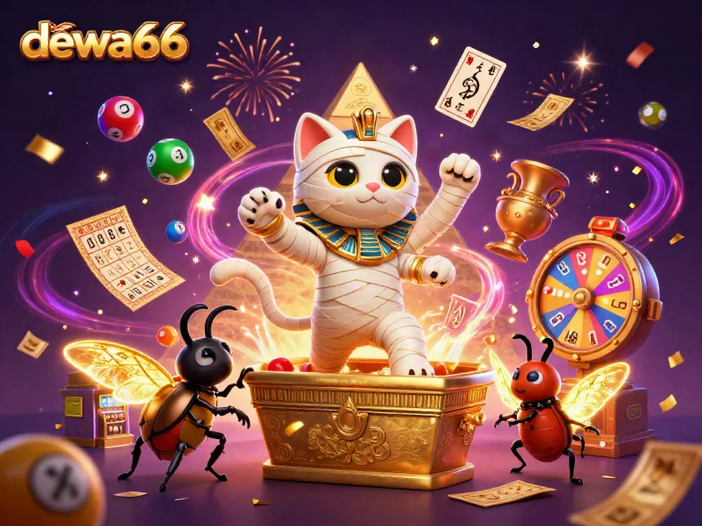 Experience thrilling online gambling with dewa66's dynamic casino games and vibrant lottery selections.