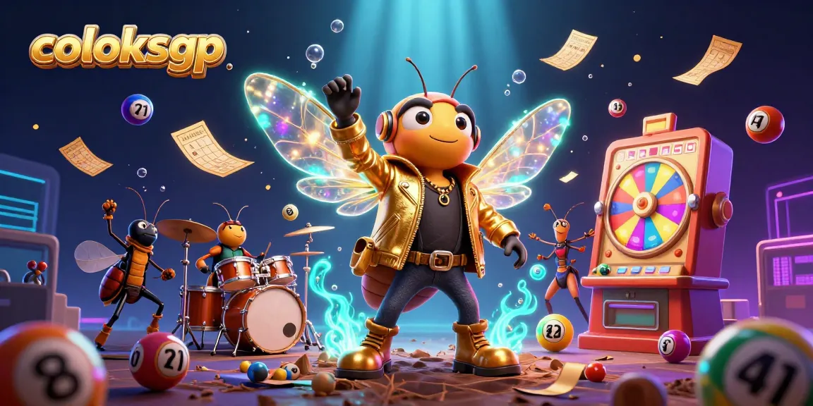 Permainan lotere menarik dengan cicada rock star dan karakter unik lainnya, coloksgp jadi pusat perhatian.