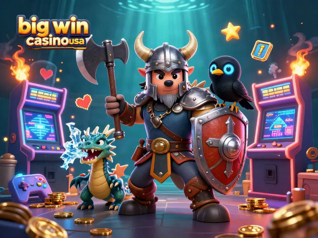 Experience thrilling gameplay at big win casino usa with vibrant characters and exciting arcade elements!