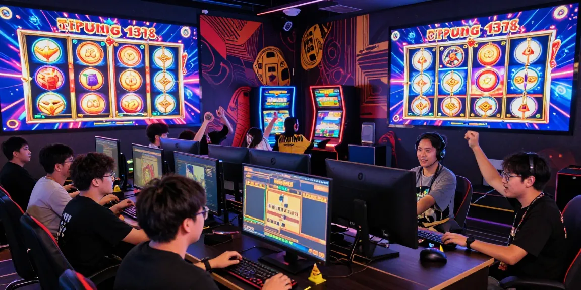 Cipung138: Pemain merayakan kemenangan di acara permainan slot online.