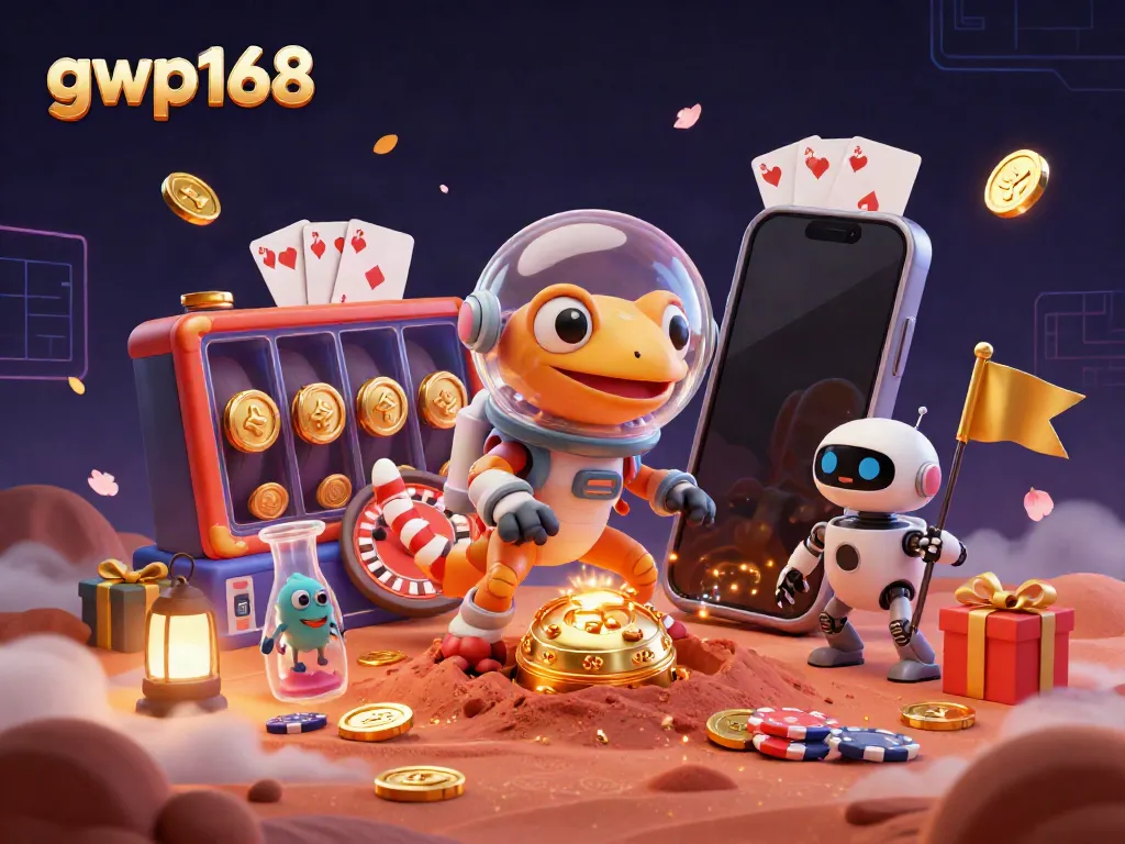 Menangkan permainan slot di gwp168 dengan petualangan intergalaksi dan jackpot berkilau!