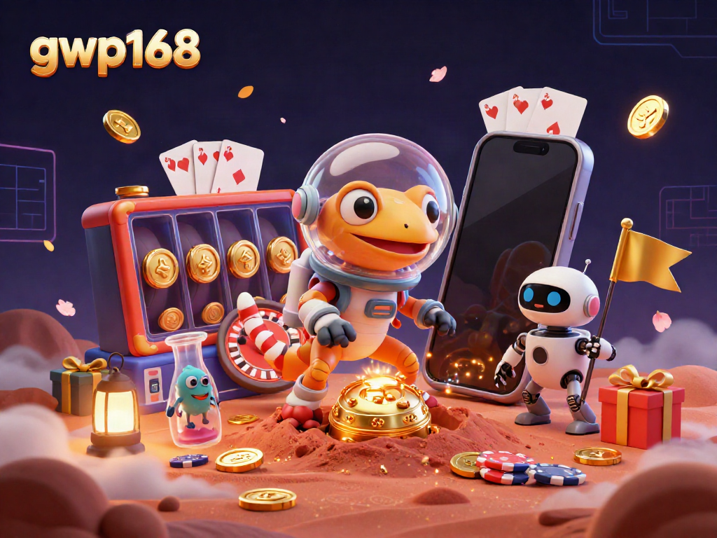 Menangkan permainan slot di gwp168 dengan petualangan intergalaksi dan jackpot berkilau!