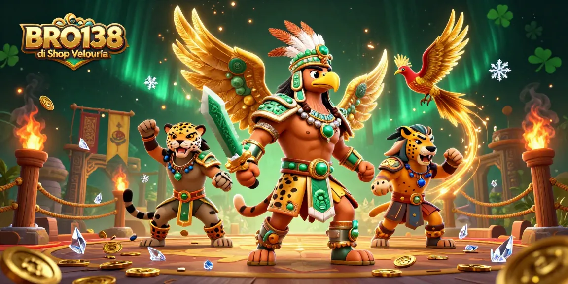 Engage in thrilling gameplay at BRO138 di Shop Velouria with dynamic slot machines and vibrant casino elements.