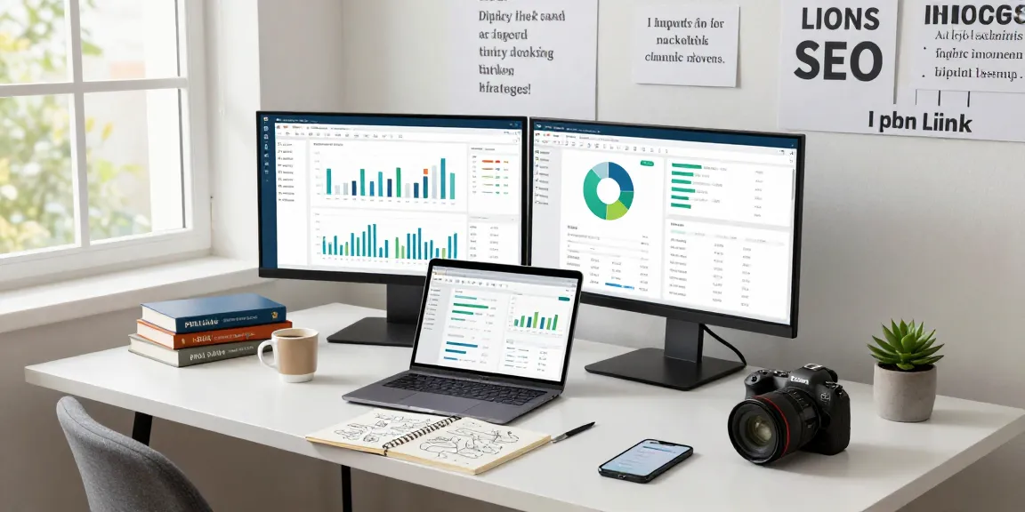 Analyzing pbn links turkey strategies in a modern digital marketing workspace with analytics dashboards and inspiration.
