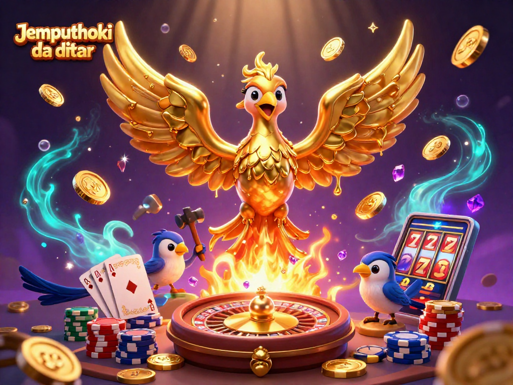 Join the excitement at Jemputhoki daftar, where molten golden phoenix and winning games collide!